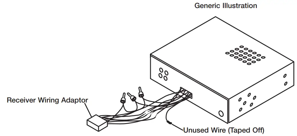 CRUTCHFIELD 120 70-5518 Receiver Wiring Adaptor - fig 6