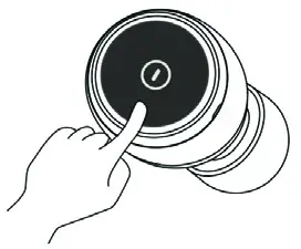 BLAUPUNKT Ture Wireless BTW-01 - Tap touch button