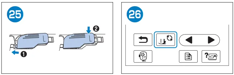 Winding/Installing the Bobbin