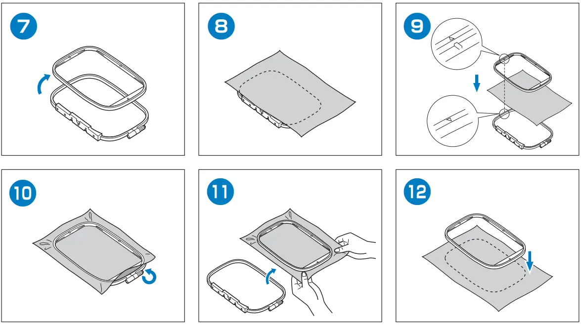 Preparing to Embroider