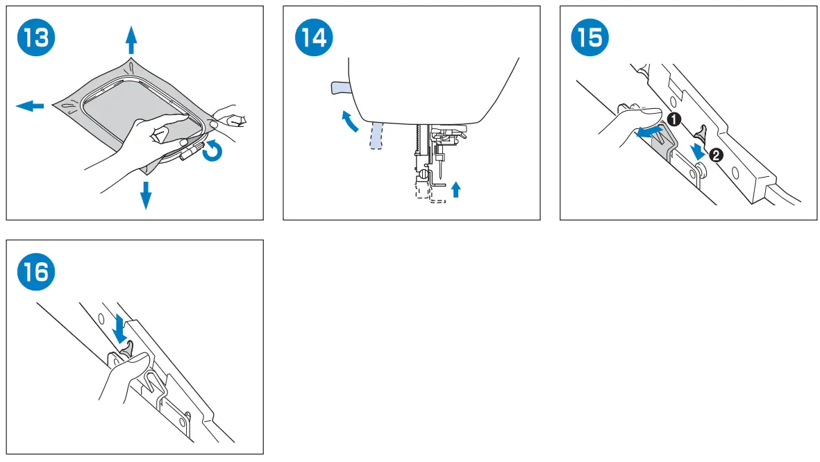 Preparing to Embroider