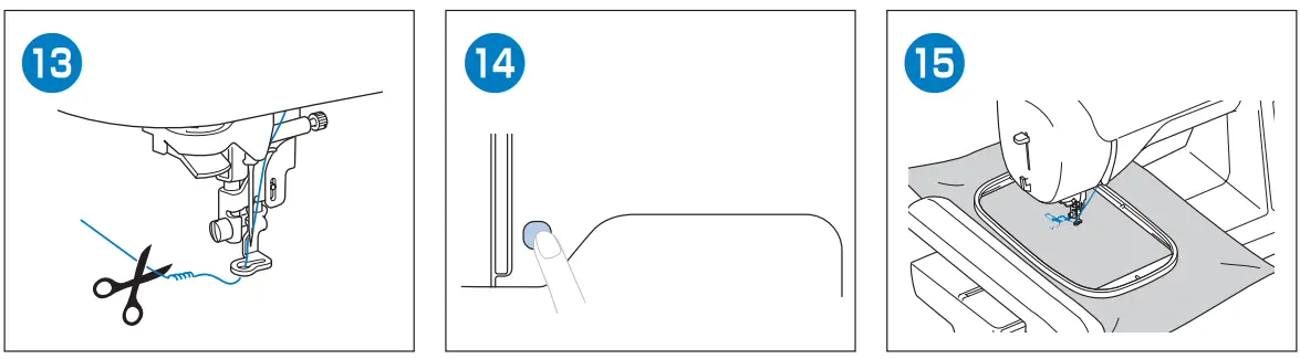 Selecting Embroidery Patterns
