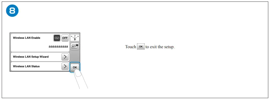 Wireless network connection