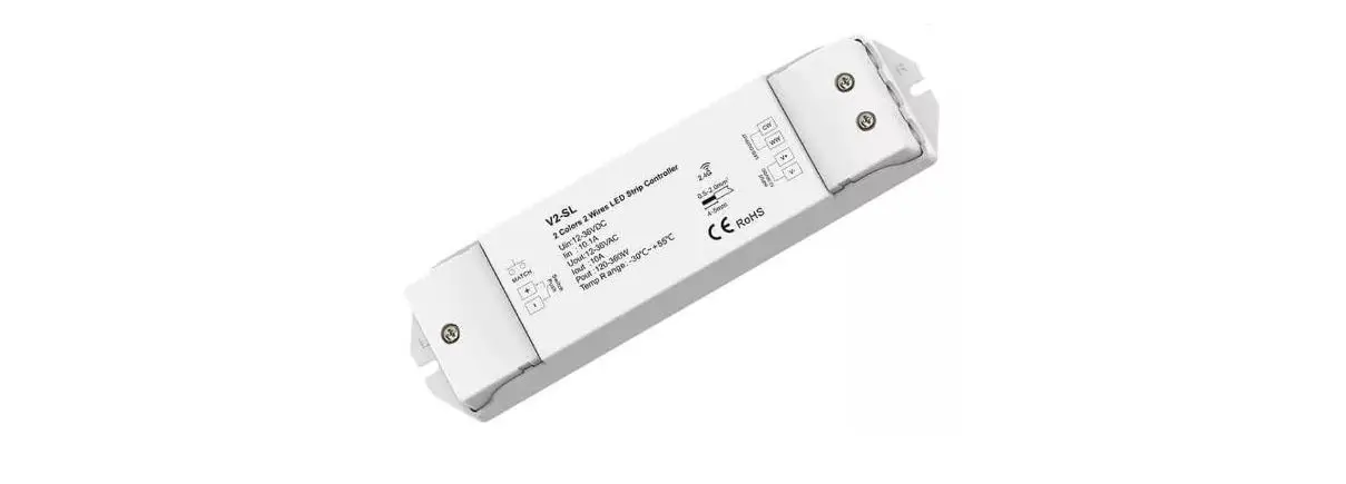 Ledyi Lighting V2-l Dual Color Led Controller Dimming Curve User Manual