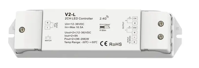 LEDYi-ighting-V2-L-Dual-Color-LED-Controller-Dimming-Curve-FIG-1