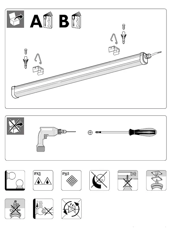 PHILIPS 8719514955394 Projectline Waterproof FIG 1