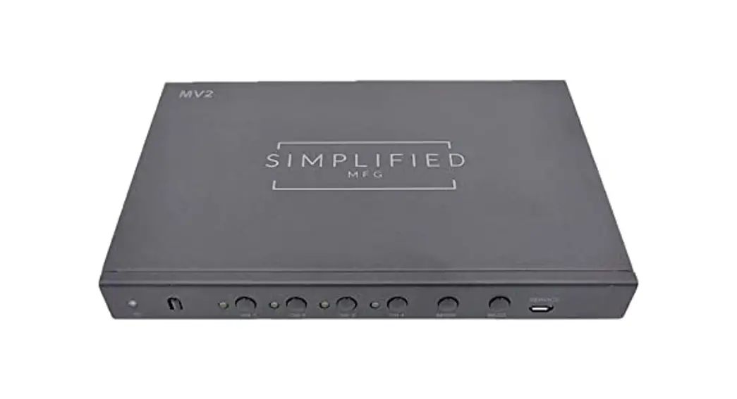 Simplified Mfg B08z5r4vmh 4×1 4k 60 Hdmi Switch User Manual