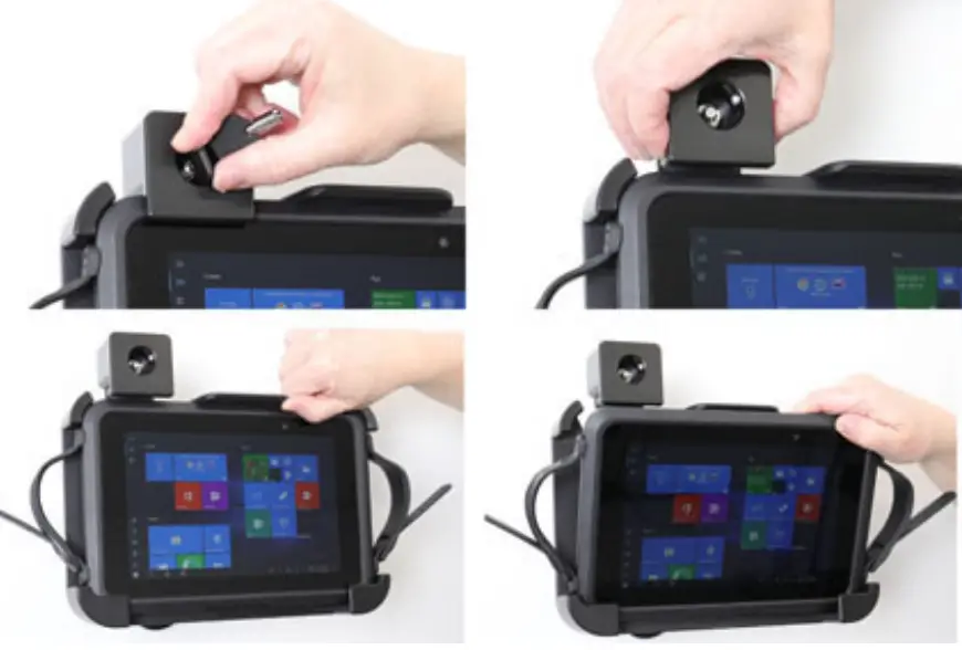 Undocking the Tablet