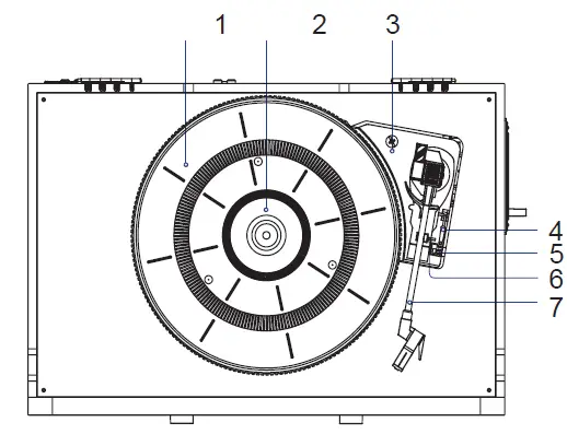 VICTO-VWRP-5000 Mounment-8-In-1-Wood-Music -Center-01