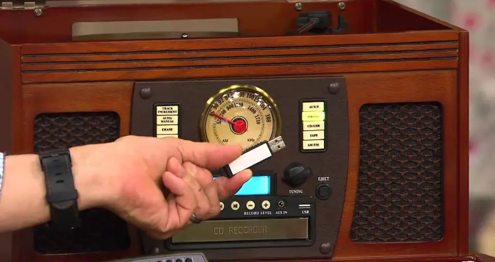 Victor Vwrp-5000 Mounment 8 In 1 Wood Music Center Instruction Manual