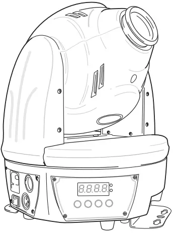 eurolite TMH-3.1 Moving Head Spot LED-fig1