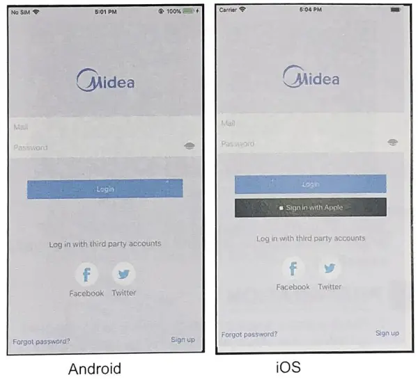 Midea DU-SK105 Smart Kit - create account