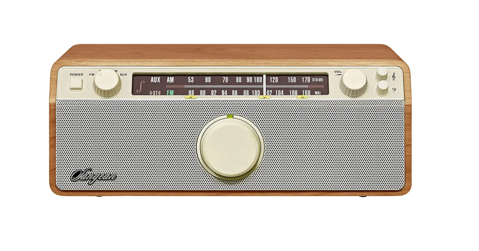 Sangean Wr-12 Am/fm Aux-in Wooden Cabinet Receiver User Manual