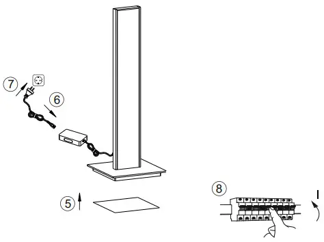 Paul Neuhaus 4460-95-01 LED Table Lamp - fitting 2