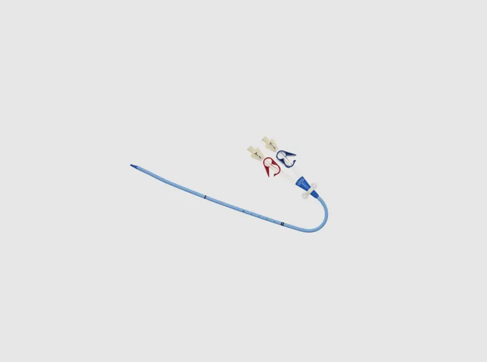 Cs-22142-cf Arrowg+ard Blue Two-lumen Hemodialysis Curved Catheter For High Volume Infusions Instruction Manual Cs-22142-cf Arrowg+ard Blue Two-lumen Hemodialysis Curved Catheter For High Volume Infusions Instruction Manual