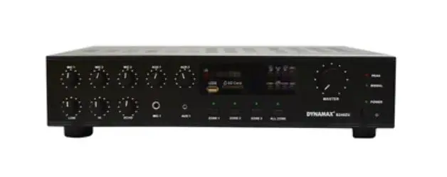 Dynamax Av System User Guide Dynamax Av System User Guide