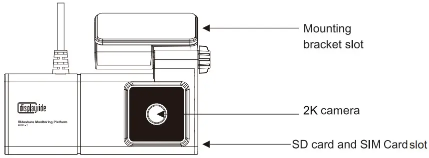 displayride Model T Ride Share Experience - Front Camera