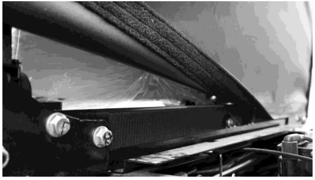 FALCON RIDGE John Deere Gator XUV 825i Soft Rear Panel fig 1