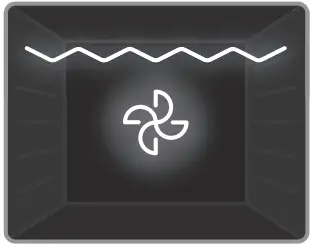 PowerPoint P05E1V1W Free Standing Cooker - Grill and Fan