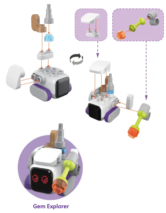BOTZEES MINI Robotic Coding Robot 20