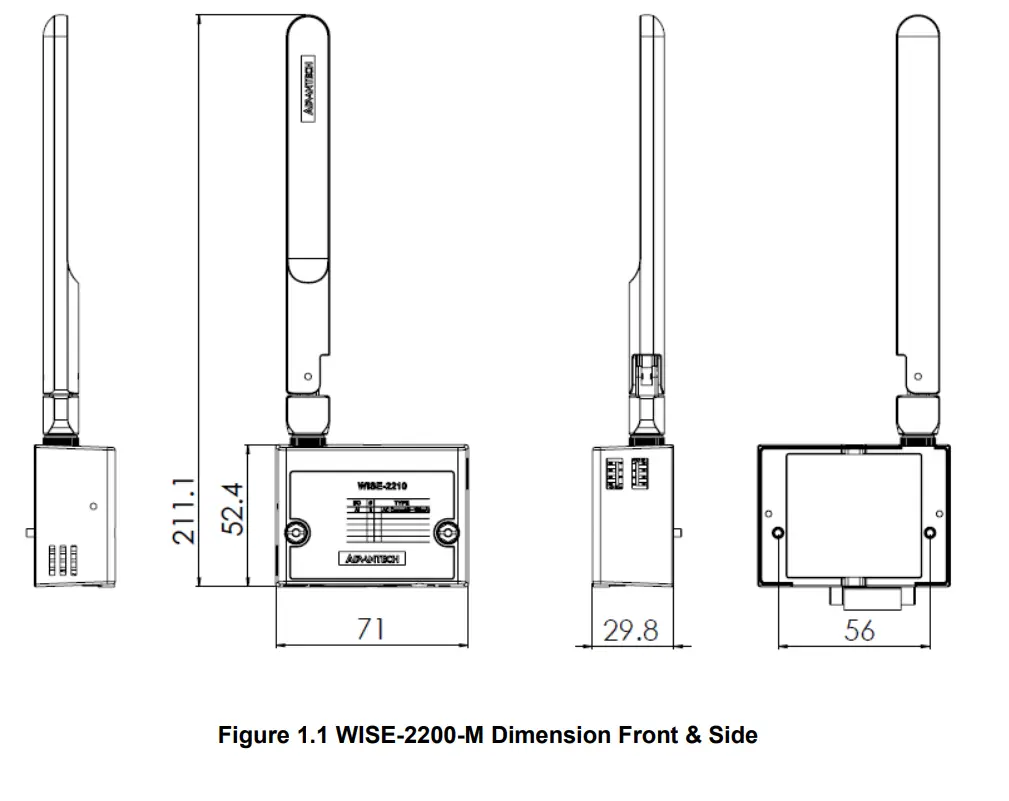 ADVANTECH-WISE-2200-M-LoRaWAN-Single-FIG-1