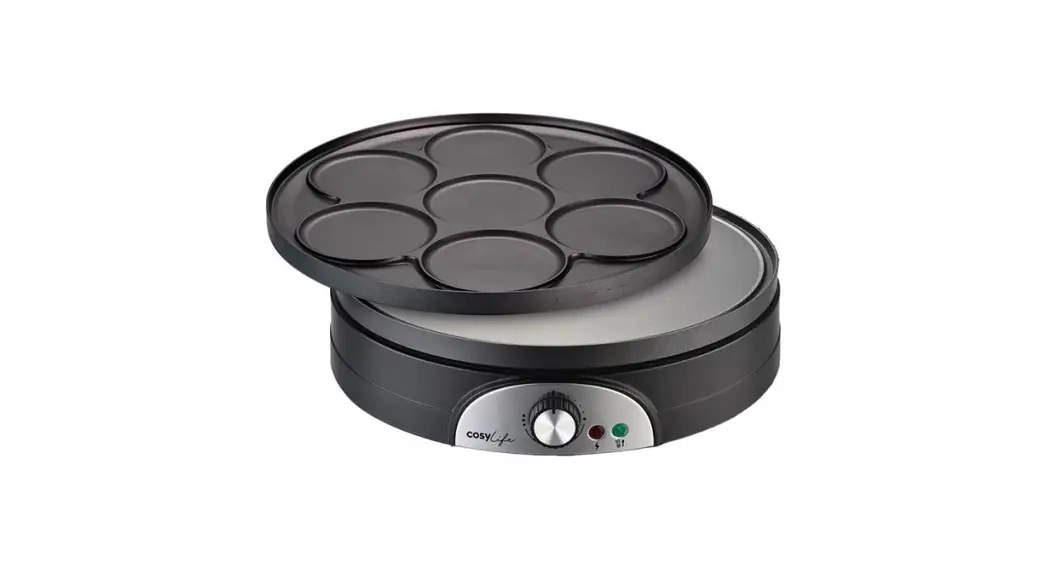 Electro Depot 974165 2-in-1 Crepe Maker Instruction Manual