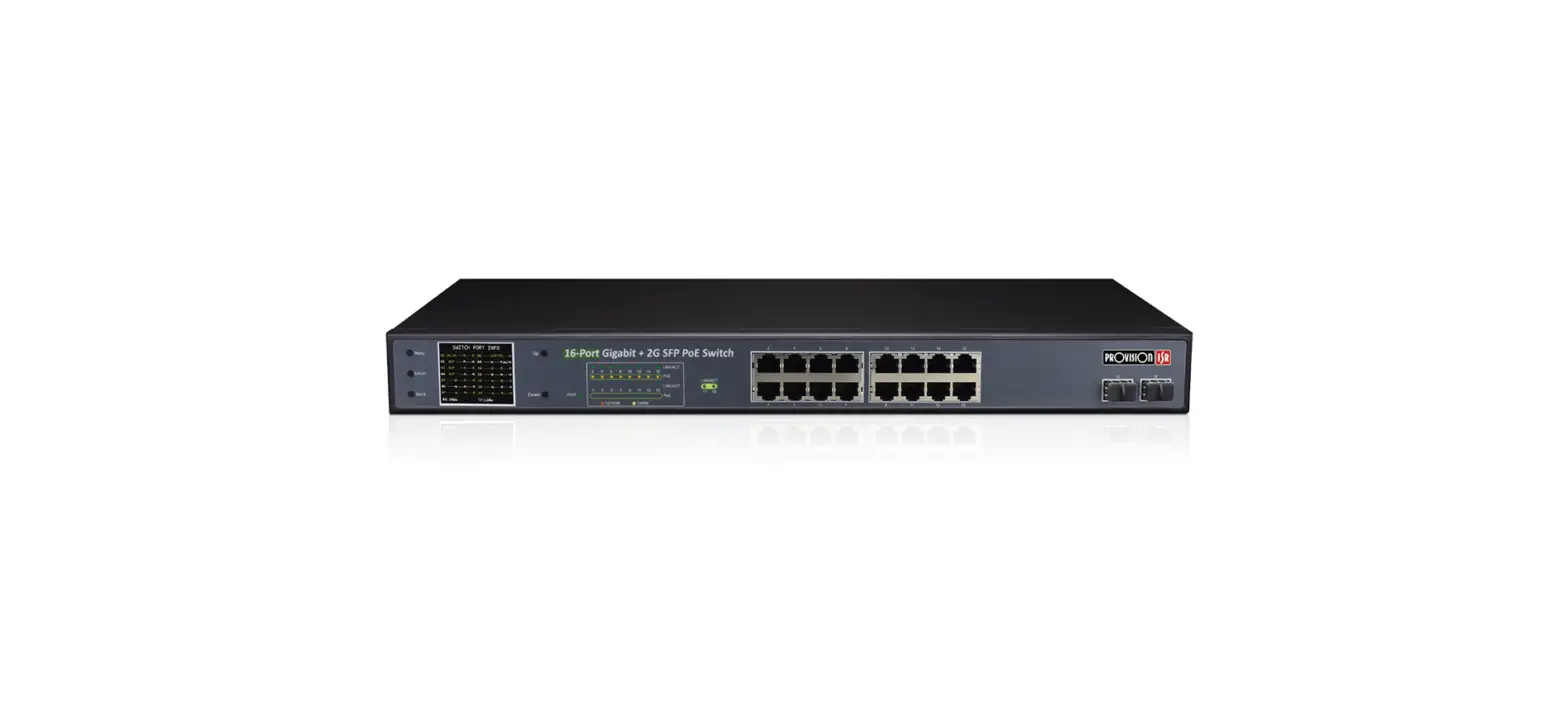 Provision-isr Poes-16250gcl+2sfp 16ch Unmanaged Poe Switch User Manual