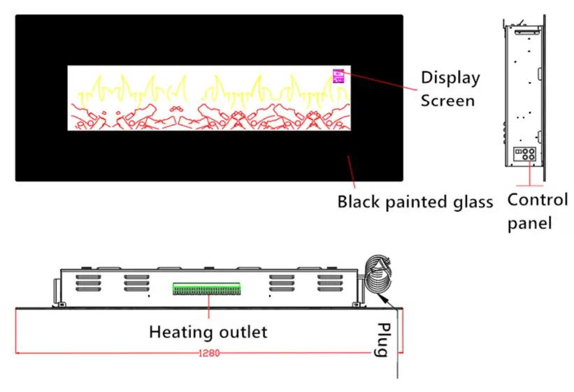 Shape and dimensions