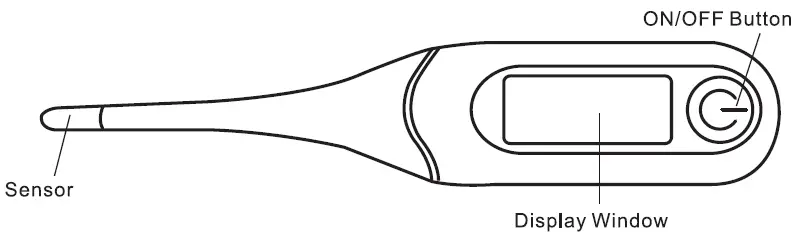 Fast Read Digital Clinical Thermometer Kd-1400 Instruction Manual Fast Read Digital Clinical Thermometer Kd-1400 Instruction Manual