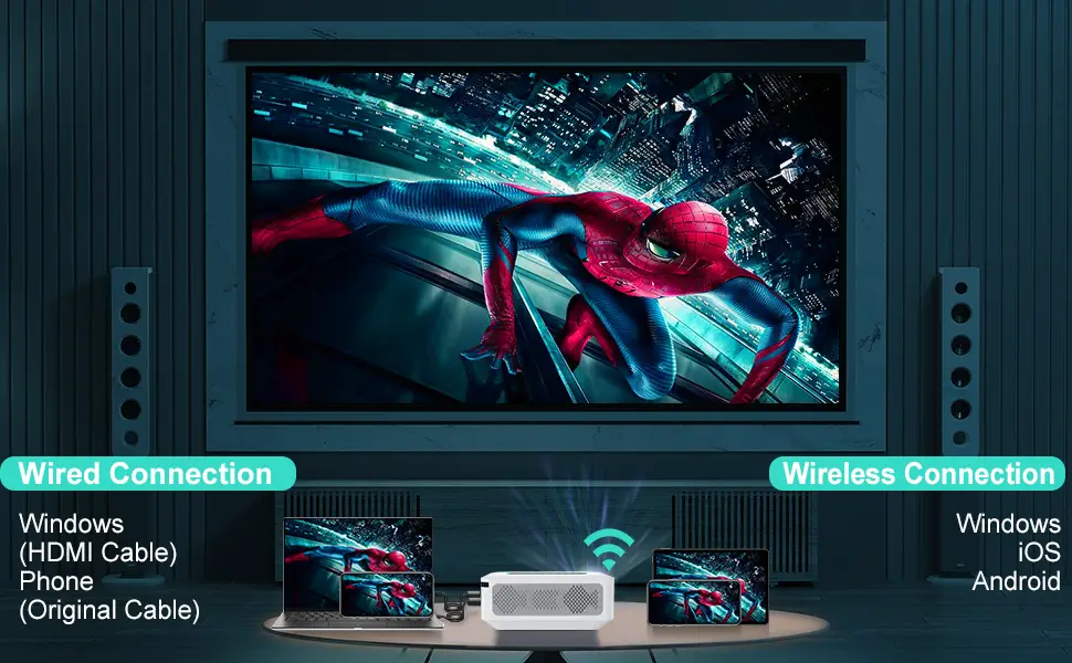 Xgody-‎X1-Pro-Wi-Fi-and-Bluetooth-Projector-FIG-5