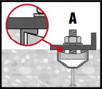 HILTI HBC-T Serrated T-bolts Serrated Anchor Channels A08a