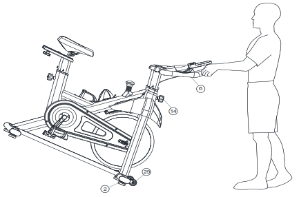 SUNNY SF-B122055 Essential Connected Magnetic Cycle Bike - 15