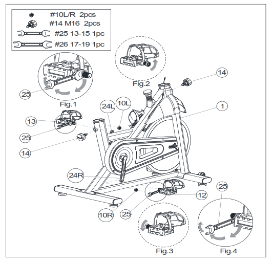 SUNNY SF-B122055 Essential Connected Magnetic Cycle Bike - 4