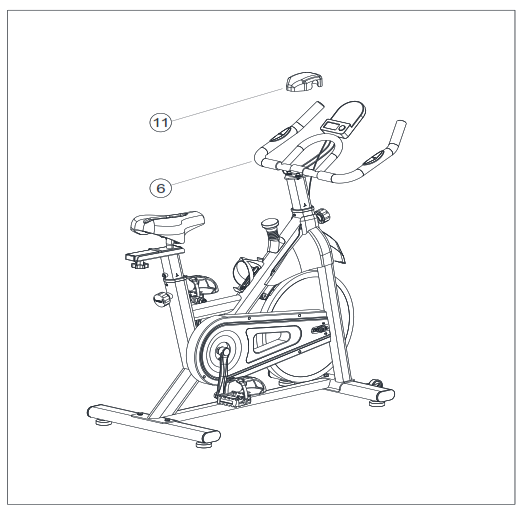 SUNNY SF-B122055 Essential Connected Magnetic Cycle Bike - 9