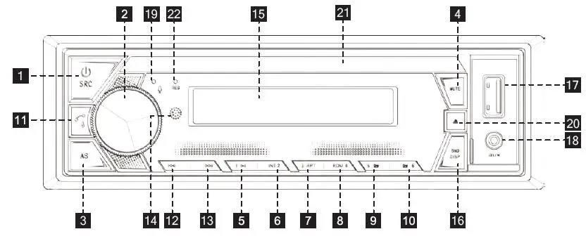 PYLE PLCD54MP CD MP3 Stereo Receiver Power Amplifier-3