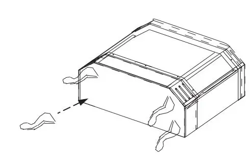 PFS 329 Solid Fuel Burning Fireplace Instruction Manual - FREESTANDING LEG INSTALLATION