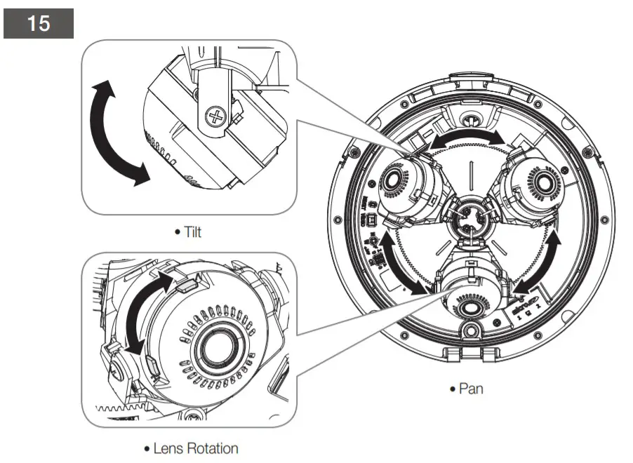WISeNeT PNM-8082VT Network Camera - INSTALLATION16