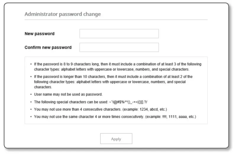 WISeNeT PNM-8082VT Network Camera - SETTING1