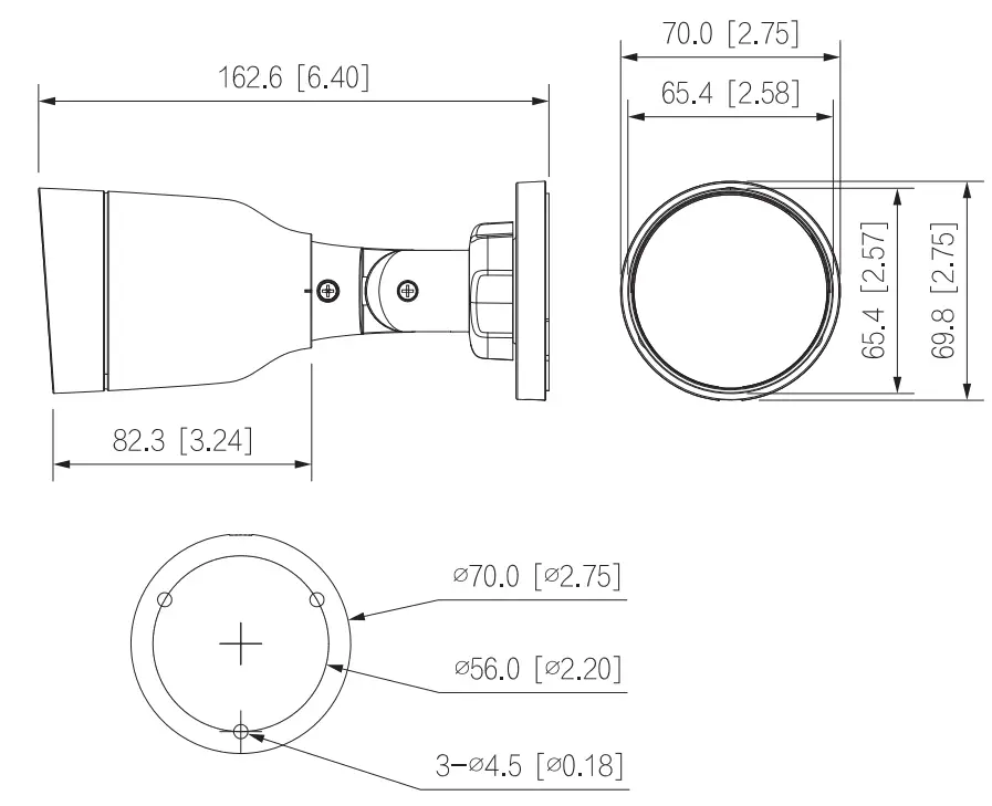 dahua DH-IPC-HFW1239S1-LED-S5 2 MP Entry Full Color Fixed Focal Bullet Network Camera - Fig 4