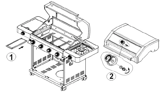 MOUNTAIN E-310 Liquid Propane Gas Grill fig 19