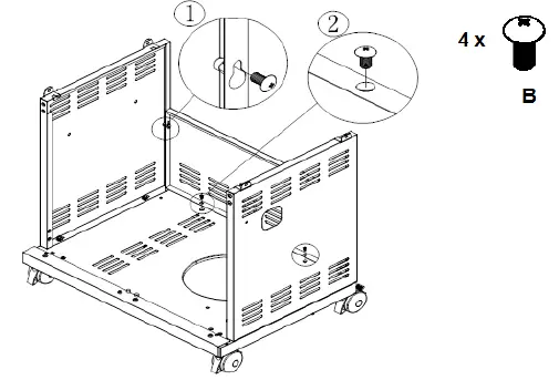 MOUNTAIN E-310 Liquid Propane Gas Grill fig 8