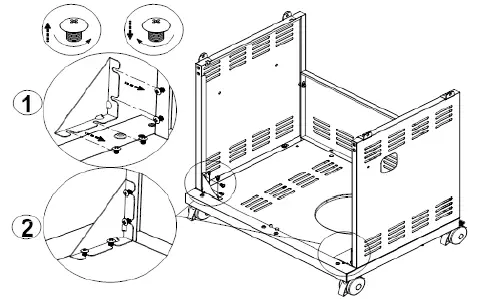 MOUNTAIN E-310 Liquid Propane Gas Grill fig 9