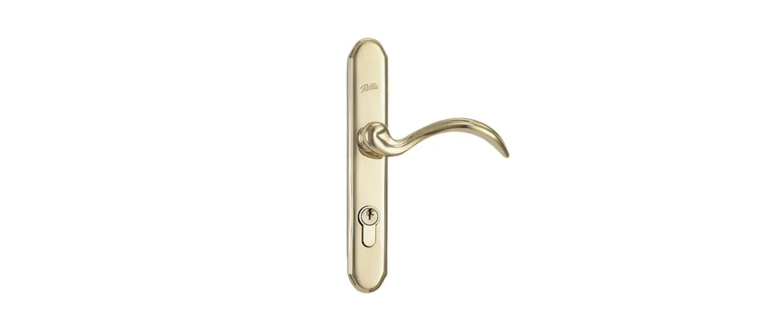 Pella Polished Brass Storm Door Outside Handle Instruction Manual