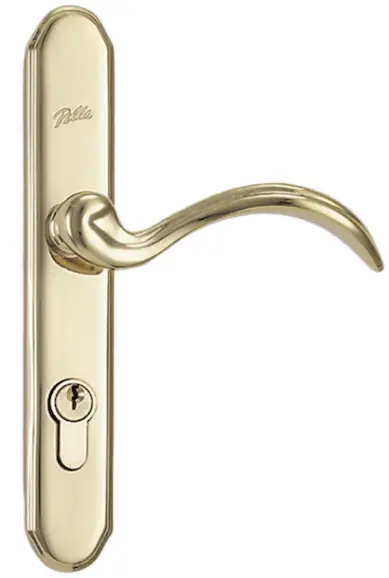 Pella-Polished-Brass-Storm-Door-Outside-Handle-product