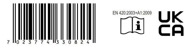 GRANBERG 107.4330 Vibration-Reducing Work Gloves - barcode