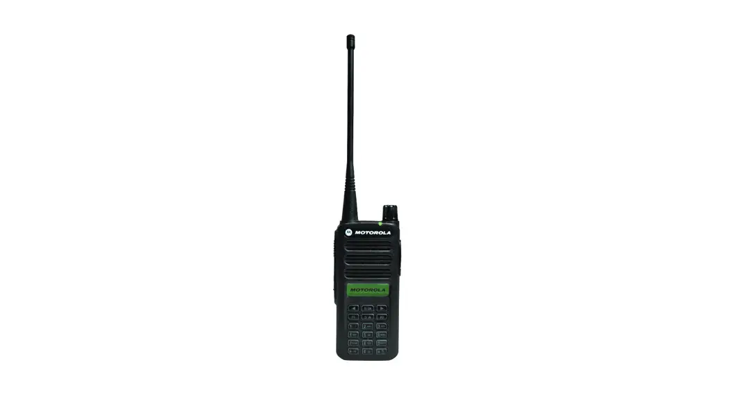 Motorola Cp100d Professional Digital Two-way Radio User Guide