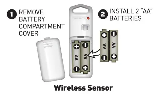 ACURITE 01099 Deluxe Wireless Weather Center - Wireless Sensor