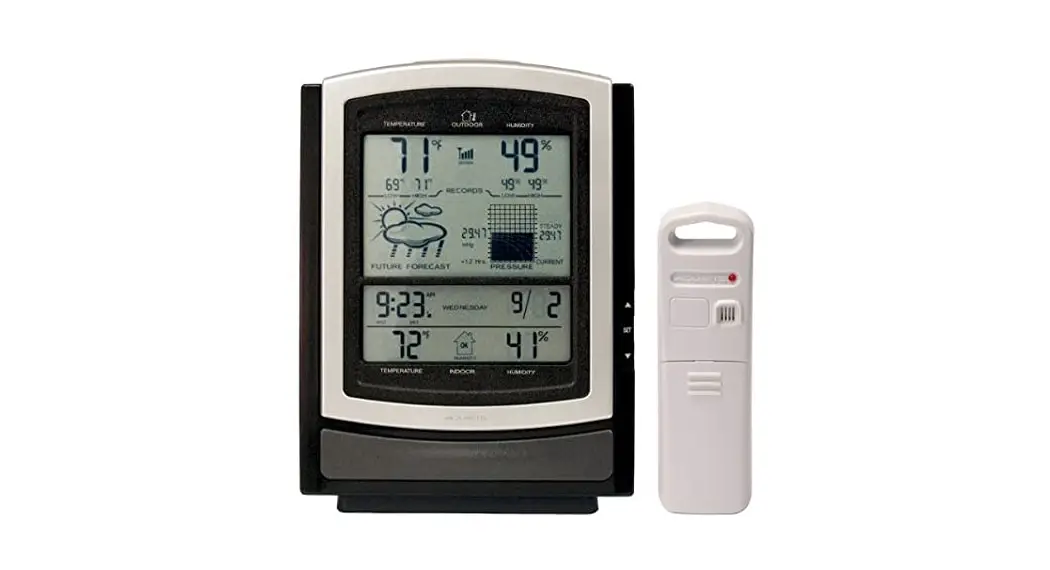 Acurite 01099 Deluxe Wireless Weather Center With Barometric Pressure Charting Instruction Manual