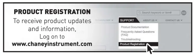 PRODUCT REGISTRATION
