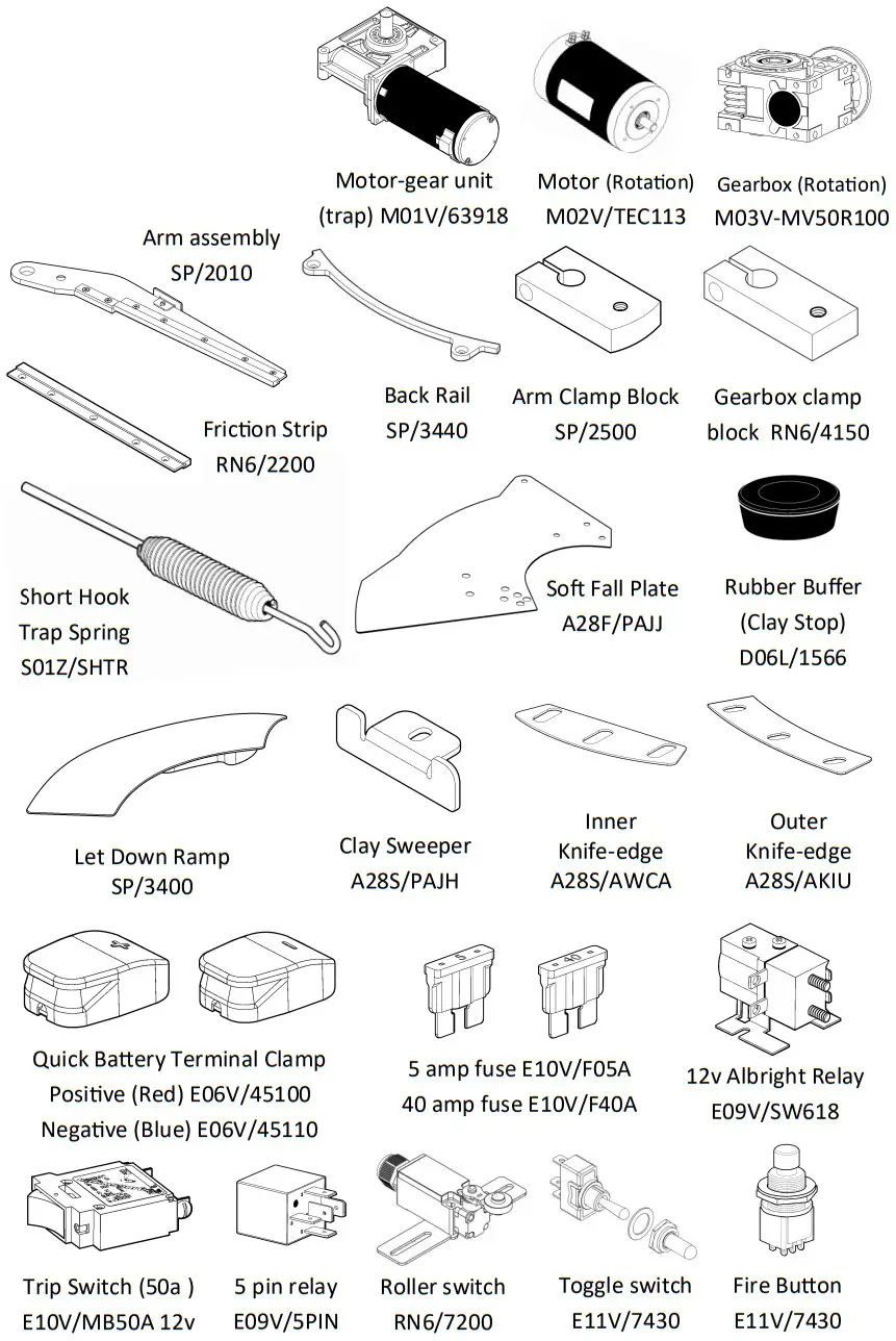 PROMATIC Partridge 4 Trap Trailer or Hi Lift - FIGURE 20